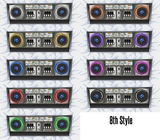 Customizable IIDX Deck Dakimakura Pillow Case (Double Sided)