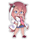 Miya Vinyl Sticker