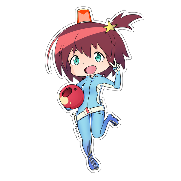 Luluco Vinyl Sticker