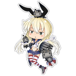 Shimakaze Vinyl Sticker