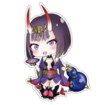 Shuten Douji Vinyl Sticker