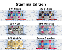 DDR/ITG Dakimakura Pillow Case (Double Sided)