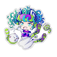 Tamachan Vinyl Sticker